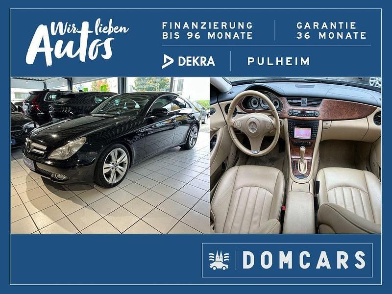 Schwarz Gebraucht 2009 Mercedes CLS320 Limousine | 9.999 € (Fairer Preis) - Bild 1/4