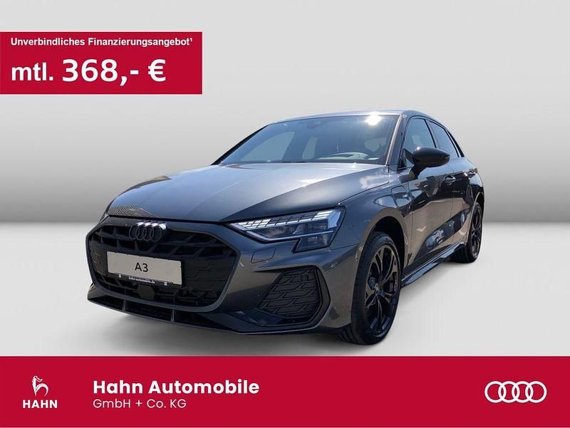 Grau Gebraucht 2025 Audi A3 Sportback e-tron S-Line Kleinwagen | 48.690 € - Bild 1/3