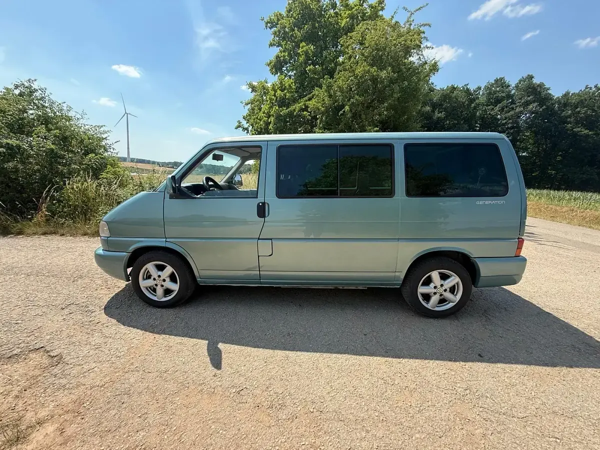 Gebraucht VW Multivan 151 PS (111 kW) 2003 Grün Van / Kleinbus