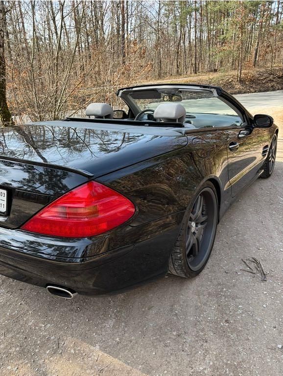 Gebraucht Mercedes SL500 306 PS (225 kW) 2003 Schwarz Cabrio