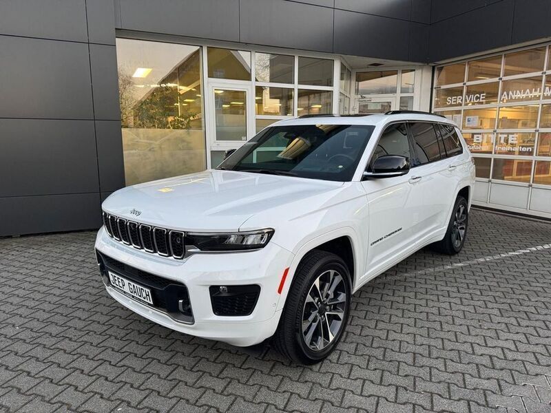 Weiß Gebraucht 2022 Jeep Grand Cherokee Overland SUV | 59.900 € (Teuer) - Bild 1/4