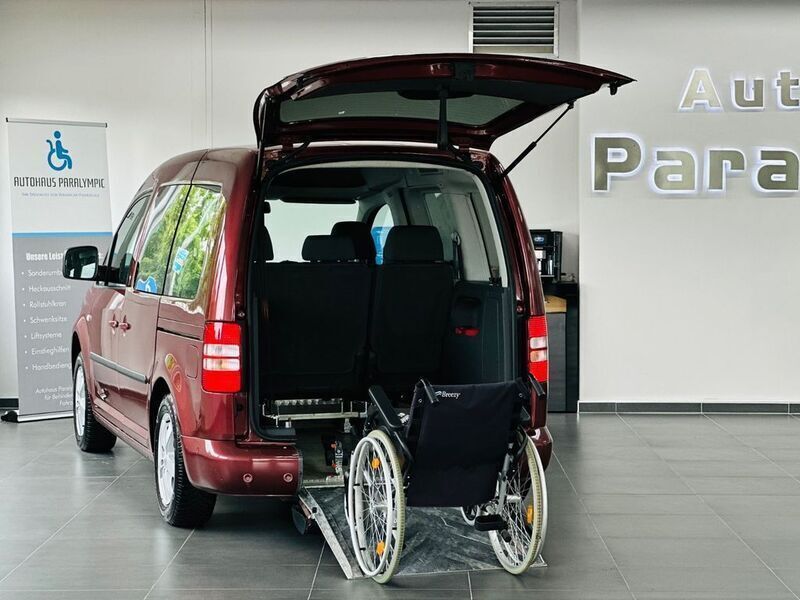 Gebraucht VW Caddy 105 PS (77 kW) 2011 Lavarot metallic Van / Kleinbus