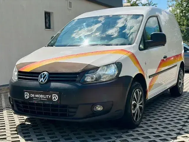 Gebraucht VW Caddy 109 PS (80 kW) 2012 Weiß Van / Kleinbus