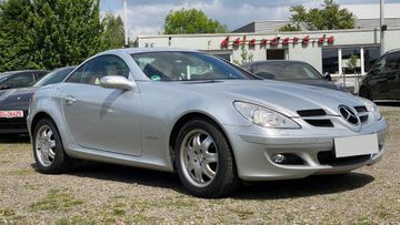 Gebraucht Mercedes SLK200 163 PS (119 kW) 2007 Silber Cabrio