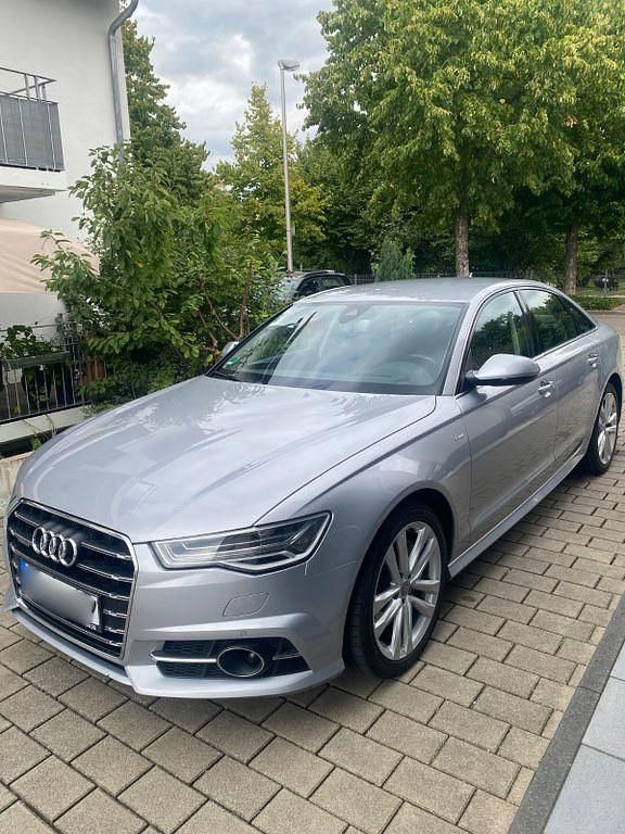 Grau Gebraucht 2016 Audi A6 S-Line Limousine | 17.300 € (Fairer Preis) - Bild 1/4