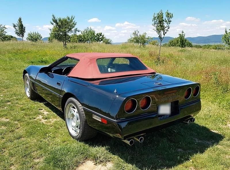 Gebraucht Corvette C4 235 PS (172 kW) 1991 Schwarz Cabrio