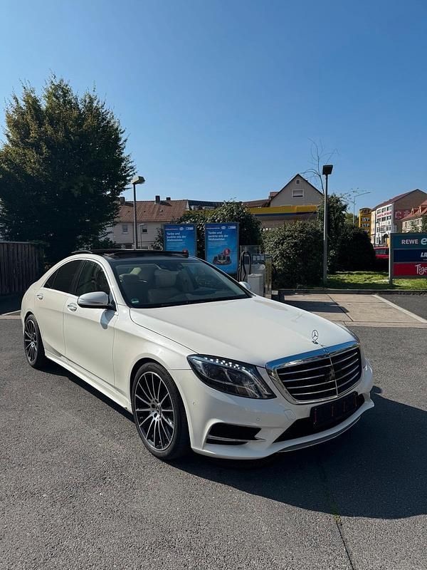 Weiß Gebraucht 2014 Mercedes S350 AMG Limousine | 26.999 € (Superpreis) - Bild 1/4
