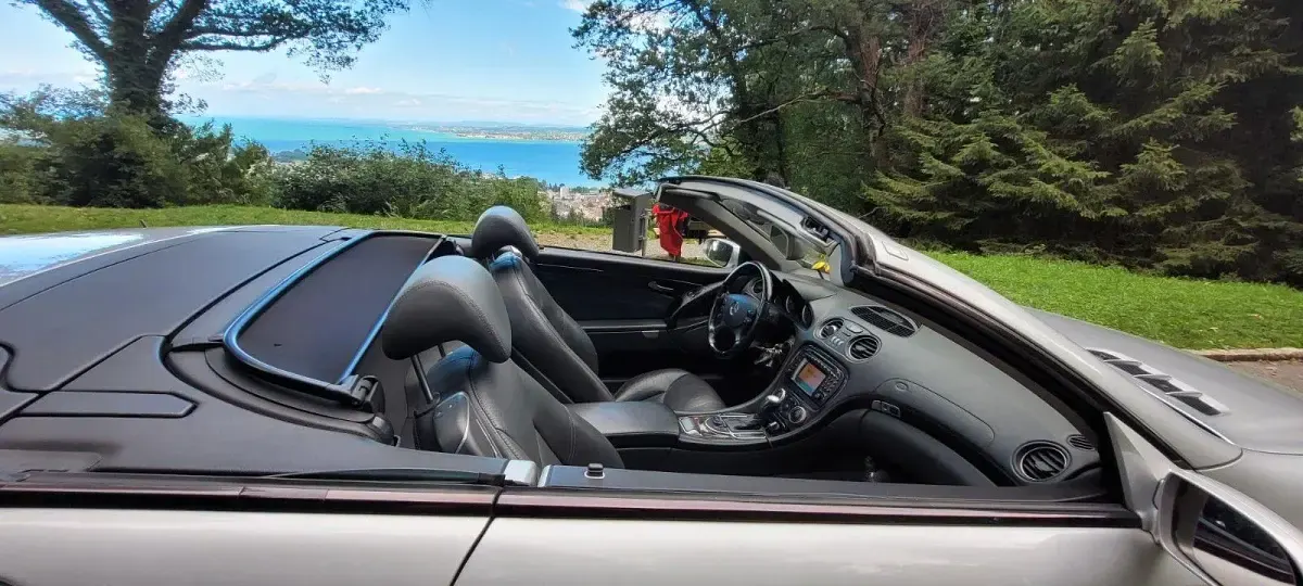 Gebraucht Mercedes SL350 245 PS (180 kW) 2004 Silber Cabrio