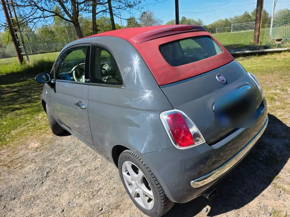 Gebraucht Fiat 500C 69 PS (50 kW) 2013 Grau Cabrio