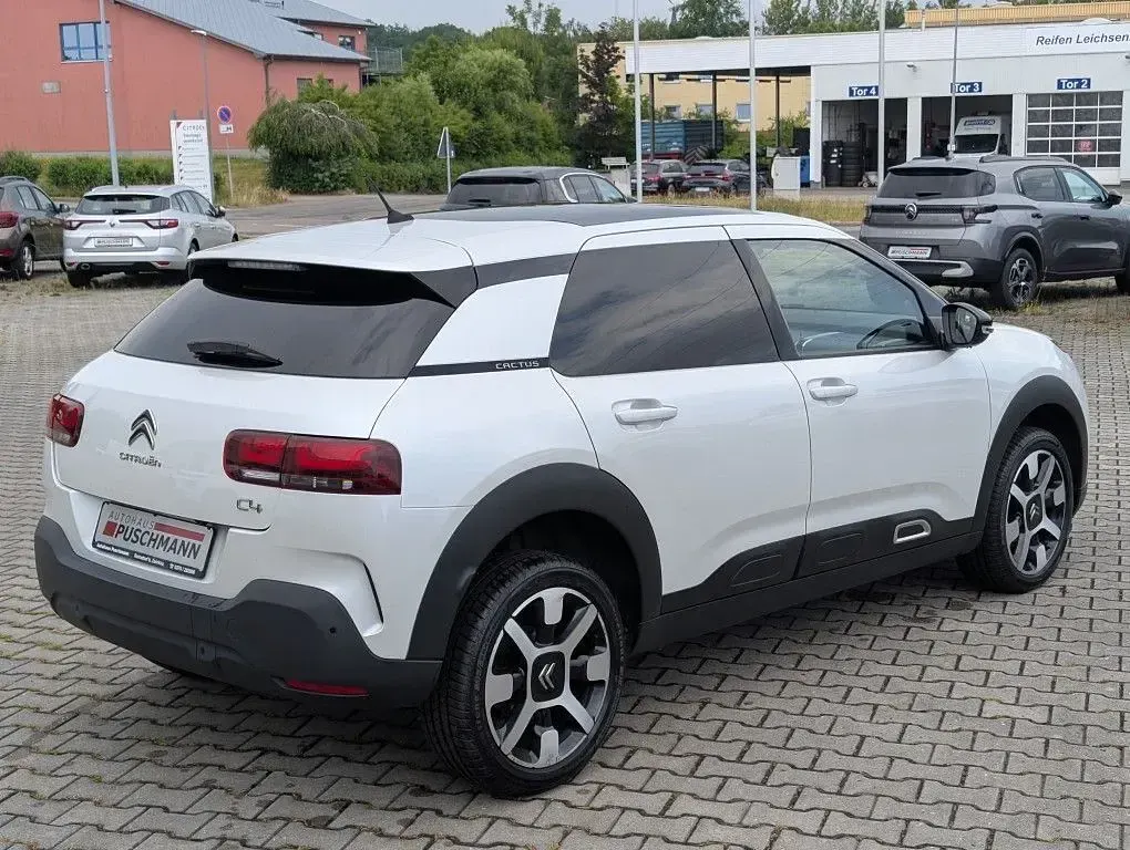 Gebraucht Citroën C4 Cactus PureTech 131 PS (96 kW) 2019 Weiß Kleinwagen