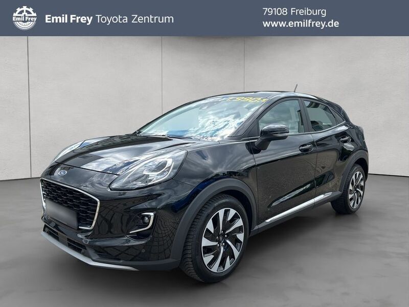 Schwarz Gebraucht 2023 Ford Puma Titanium SUV | 17.990 € (Superpreis) - Bild 1/4