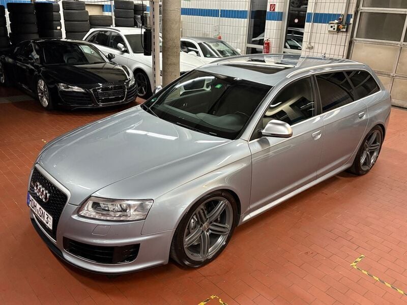 Silber Gebraucht 2008 Audi RS6 Sport Kombi | 32.900 € - Bild 1/4