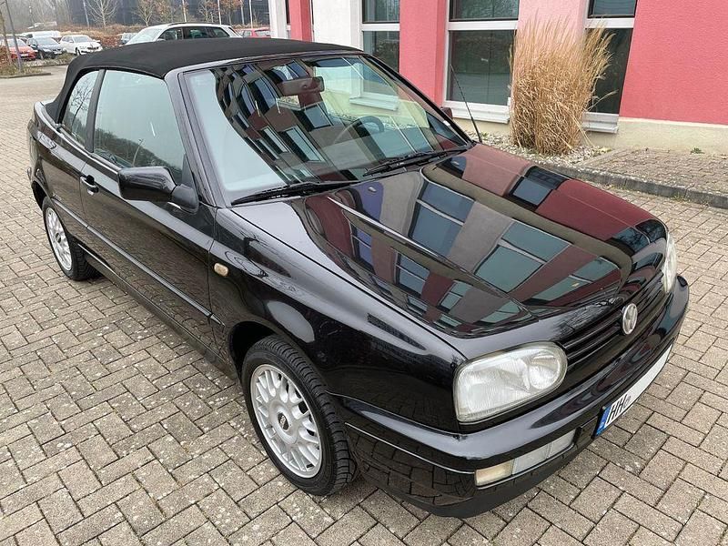 Gebraucht VW Golf Cabriolet 101 PS (74 kW) 1998 Schwarz Cabrio