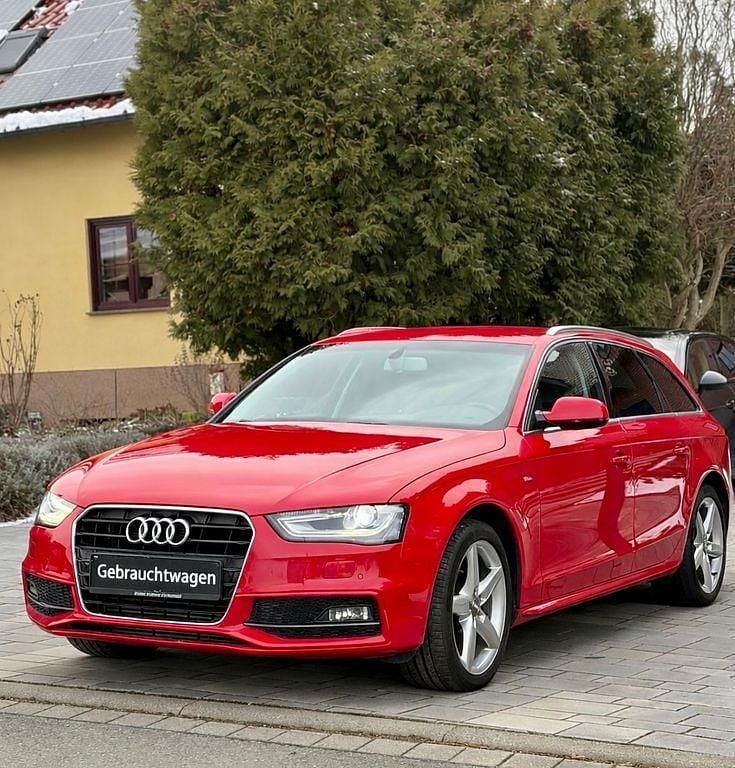 Gebraucht Audi A4 S-Line 120 PS (88 kW) 2014 Rot Kombi
