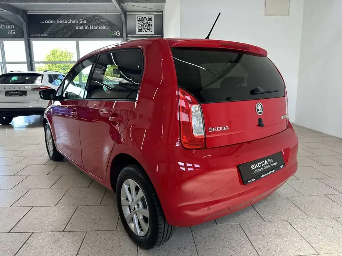 Gebraucht Skoda Citigo Style 75 PS (55 kW) 2016 Rot Kleinwagen