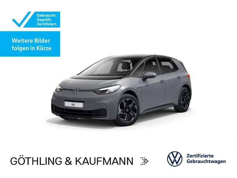 Grau Gebraucht 2021 VW ID.3 Pro Performance Kleinwagen | 21.630 € (Fairer Preis) - Bild 1/3