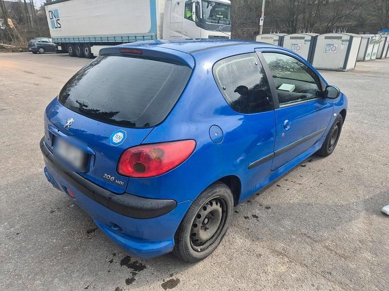 Gebraucht Peugeot 206 99 PS (72 kW) 2003 Blau Kleinwagen