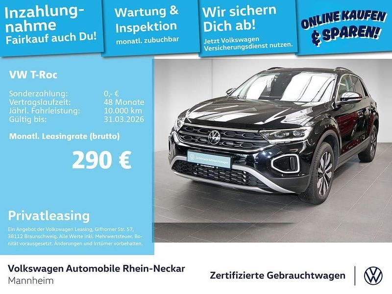 Deep black perleffekt Gebraucht 2025 VW T-Roc Goal SUV | 28.199 € (Superpreis) - Bild 1/3
