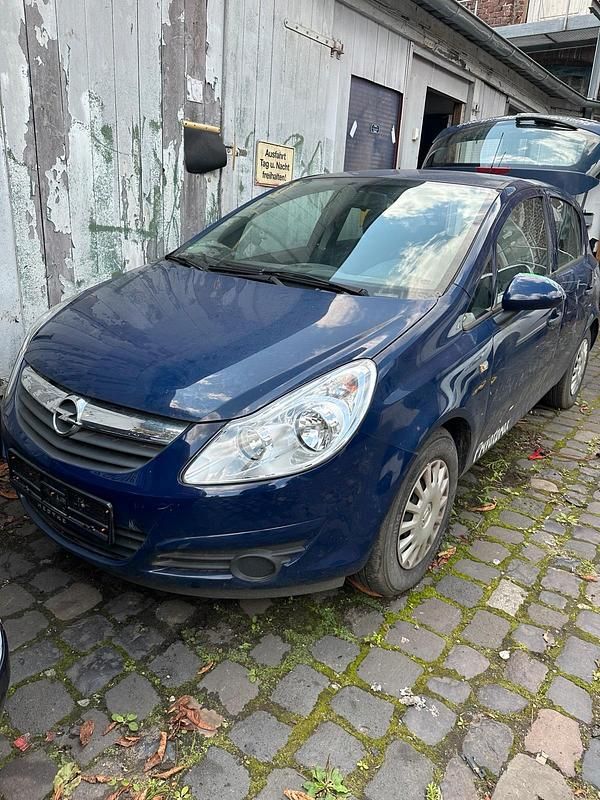 Blau Gebraucht 2009 Opel Corsa Kleinwagen | 800 € (Superpreis) - Bild 1/4