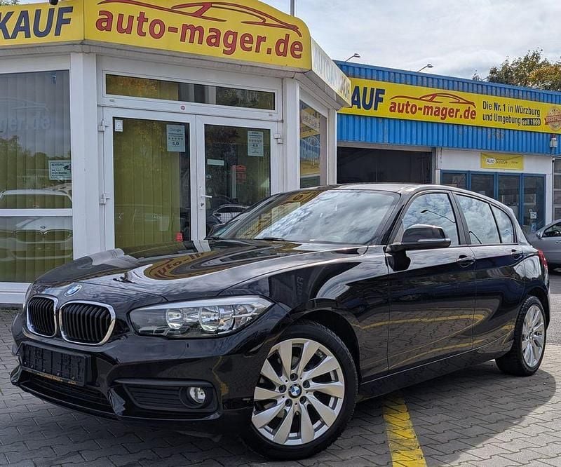 Schwarz Gebraucht 2015 BMW 116 Advantage Kleinwagen | 13.850 € (Fairer Preis) - Bild 1/4