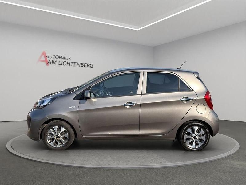 Gebraucht Kia Picanto 67 PS (49 kW) 2016 Silber Kleinwagen