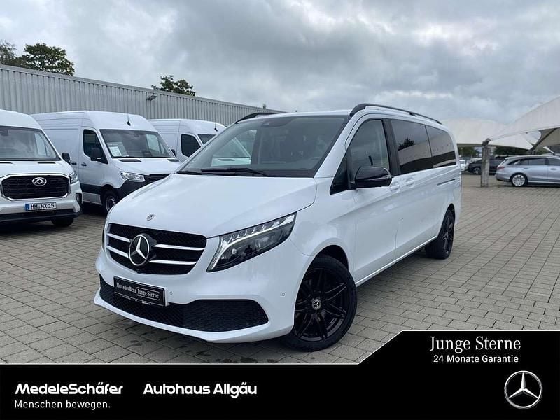 Bergkristallweiß Gebraucht 2024 Mercedes V300 AMG Van / Kleinbus | 76.850 € (Superpreis) - Bild 1/4