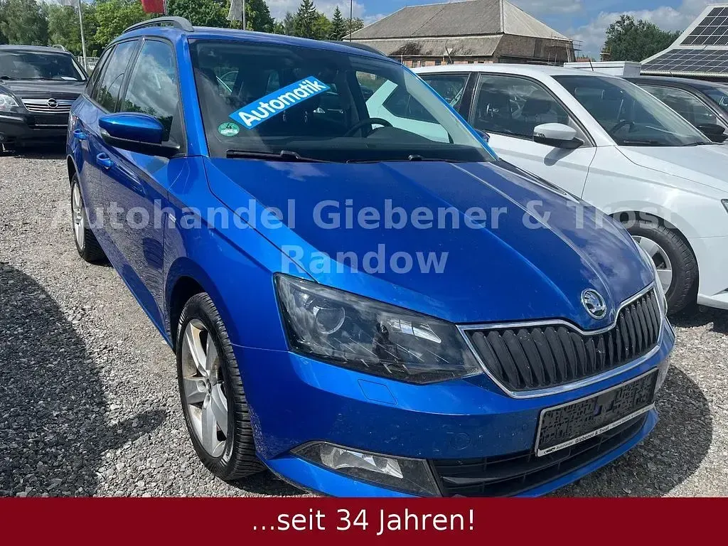Gebraucht Skoda Fabia Ambition 110 PS (80 kW) 2017 Blau Kombi