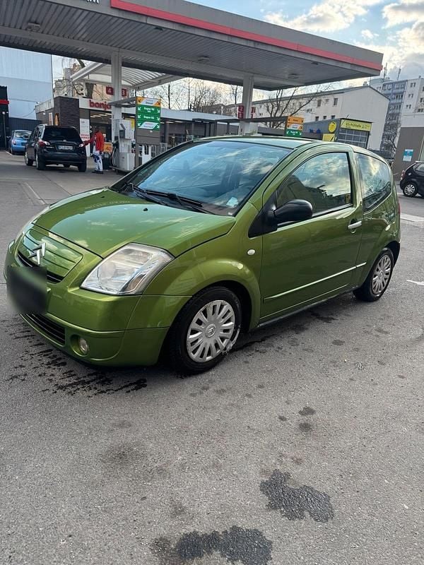 Gebraucht Citroën C2 60 PS (44 kW) 2005 Grün Kleinwagen