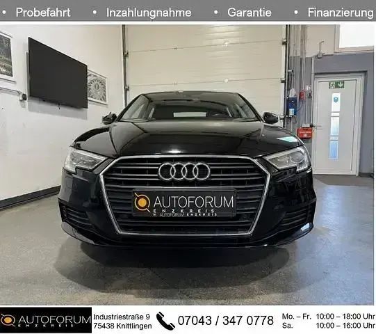 Gebraucht Audi A3 Ambiente 120 PS (88 kW) 2017 Schwarz Limousine
