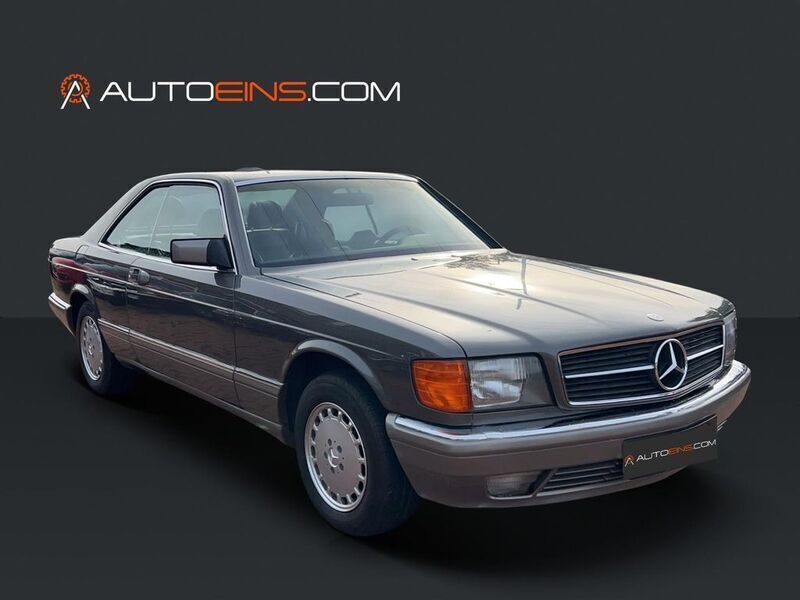 Grau Gebraucht 1989 Mercedes 420 Coupé | 16.588 € - Bild 1/4