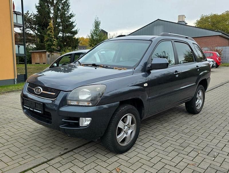 Grau Gebraucht 2008 Kia Sportage SUV | 2.600 € (Superpreis) - Bild 1/4