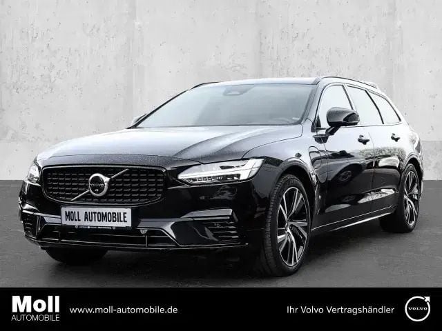 Schwarz Gebraucht 2022 Volvo V90 R-Design Kombi | 46.380 € (Superpreis) - Bild 1/4