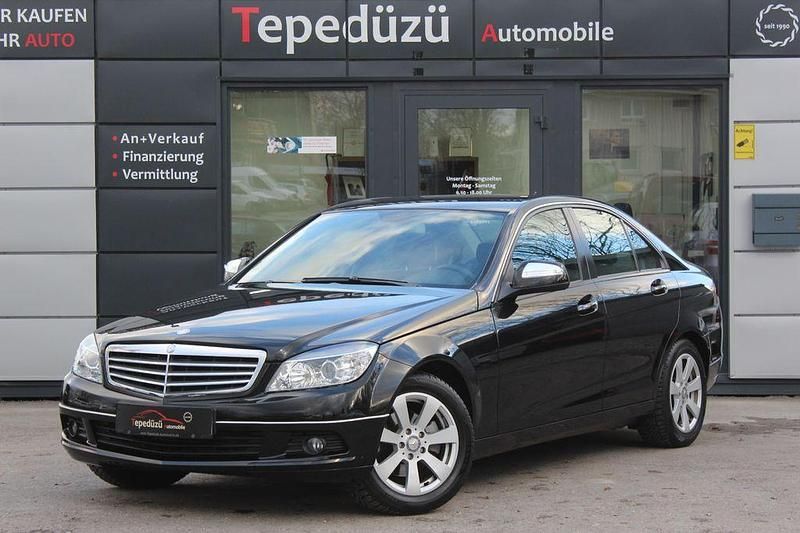 Schwarz Gebraucht 2007 Mercedes C180 Limousine | 8.999 € (Fairer Preis) - Bild 1/4