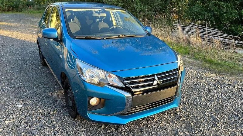 Gebraucht Mitsubishi Space Star Select+ 71 PS (52 kW) 2023 Cerulean/medium blue Kleinwagen
