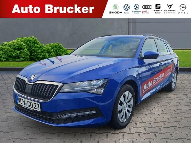 Usata Skoda Superb Active 150 CV (110 kW) 2019 Blu Station wagon