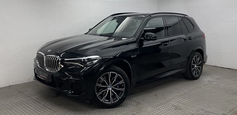 Black sapphire metal (metallic) Gebraucht 2021 BMW X5 Sport Line SUV | 53.800 € (Superpreis) - Bild 1/4