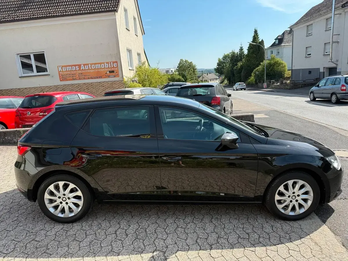 Gebraucht Seat Leon Style 125 PS (91 kW) 2015 Schwarz Kleinwagen