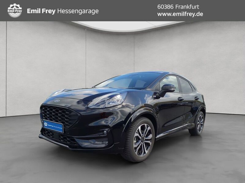 Agate black metallic Gebraucht 2024 Ford Puma ST-Line SUV | 25.550 € (Fairer Preis) - Bild 1/4