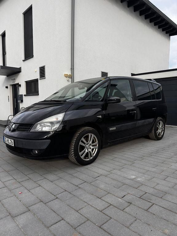 Gebraucht Renault Espace Expression 136 PS (100 kW) 2003 Schwarz Van / Kleinbus