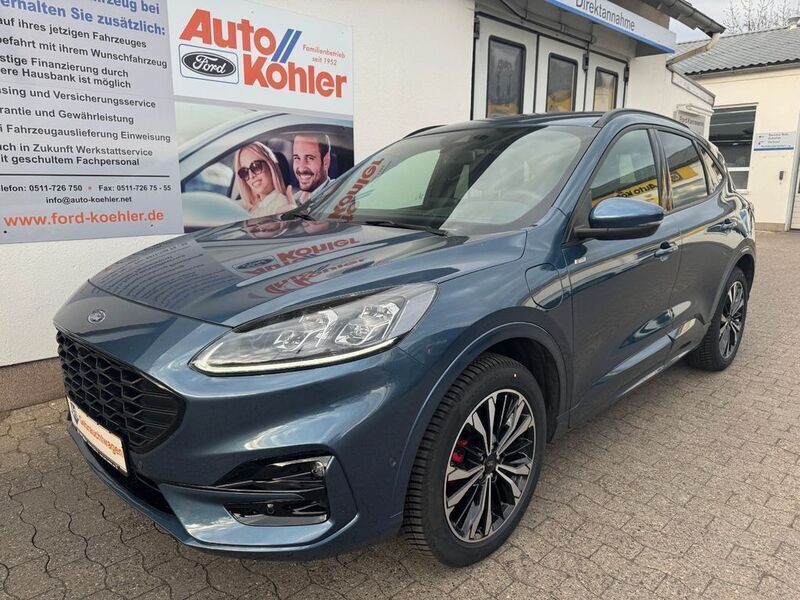 Chromablau metallic Gebraucht 2022 Ford Kuga ST-Line X SUV | 26.950 € (Fairer Preis) - Bild 1/4