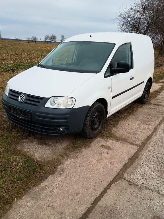 Gebraucht VW Caddy 105 PS (77 kW) 2009 Weiß Van / Kleinbus