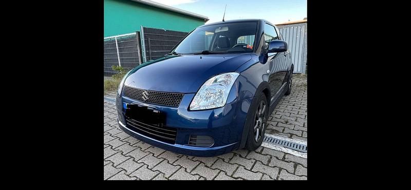 Gebraucht Suzuki Swift 2007 Blau Kleinwagen