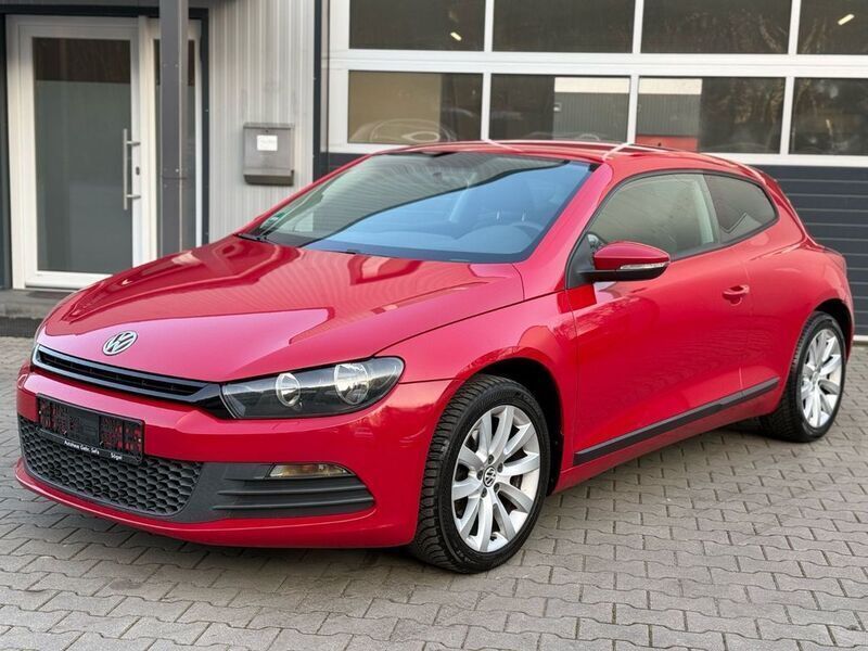 Rot Gebraucht 2009 VW Scirocco Team Coupé | 5.900 € (Superpreis) - Bild 1/4