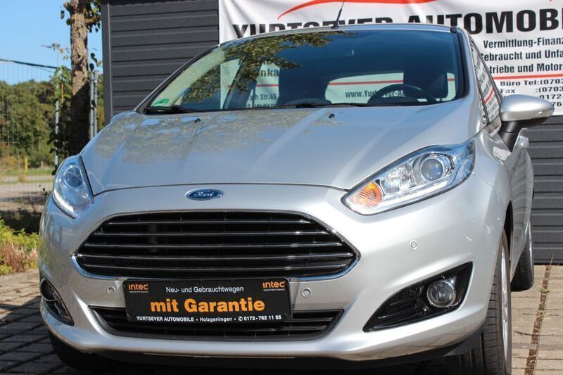Silber Gebraucht 2017 Ford Fiesta Kleinwagen | 7.790 € (Fairer Preis) - Bild 1/4