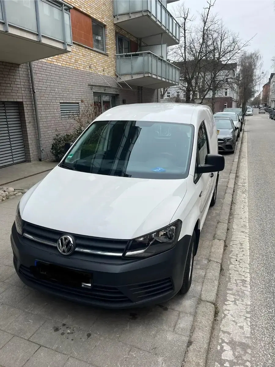 Gebraucht VW Caddy 62 PS (45 kW) 2017 Weiß Van / Kleinbus