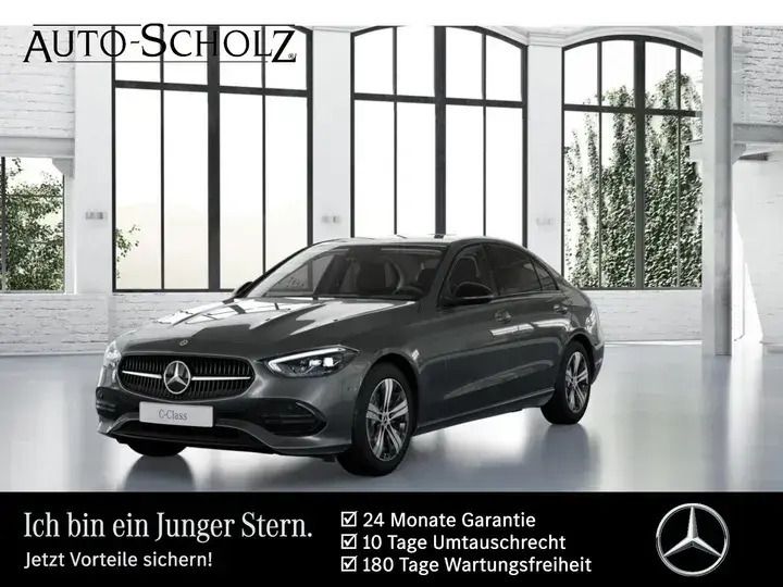 Metalliclack selenitgrau Gebraucht 2022 Mercedes C180 Avantgarde Limousine | 33.787 € (Etwas zu teuer) - Bild 1/3