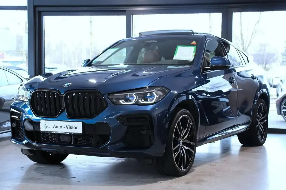 Gebraucht BMW X6 M Sport 340 PS (250 kW) 2022 Blau SUV