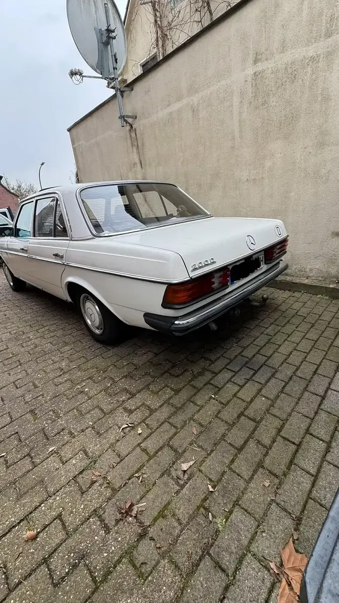 Gebraucht Mercedes 200 65 PS (47 kW) 1980 Weiß Limousine