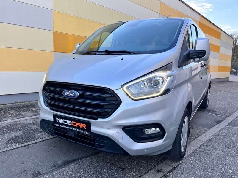 Silber Gebraucht 2021 Ford Transit Custom Van / Kleinbus | 17.990 € - Bild 1/4