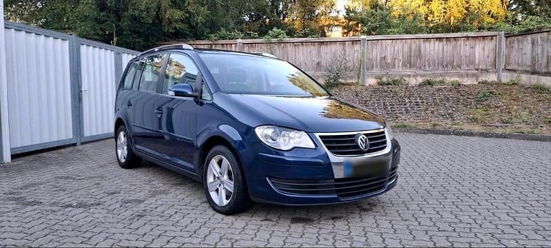 Gebraucht VW Touran 150 PS (110 kW) 2008 Blau Van / Kleinbus